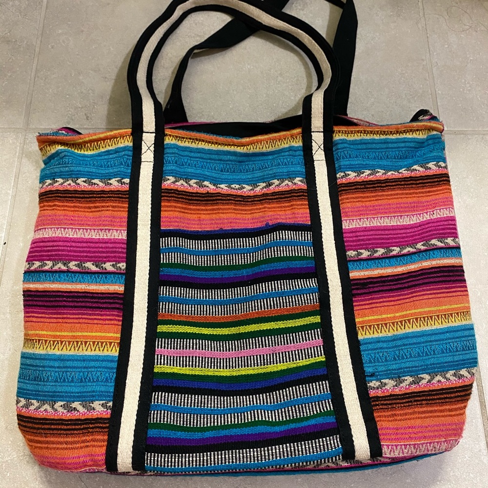 Boho tote bag